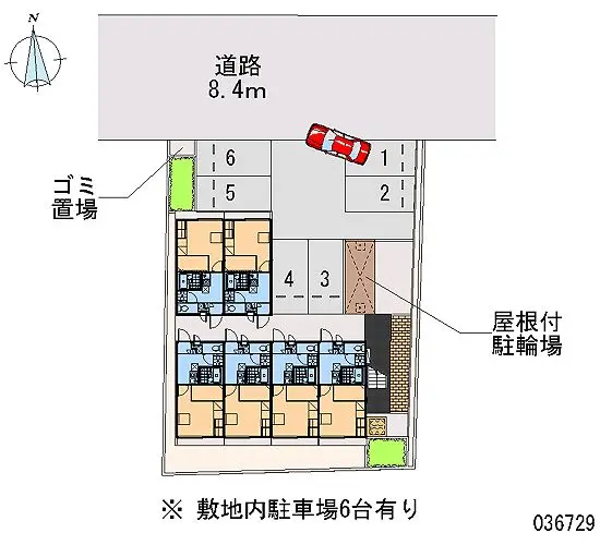 ★手数料０円★藤井寺市大井 月極駐車場